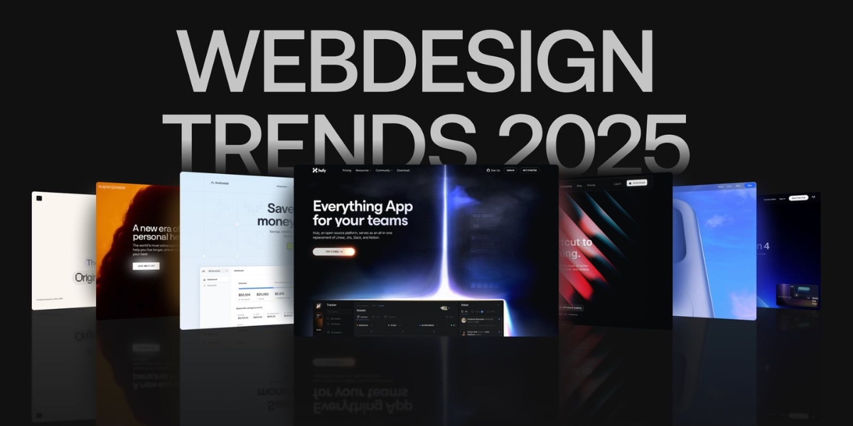 Top 10 Web Design Trends & Styles to Watch in 2025